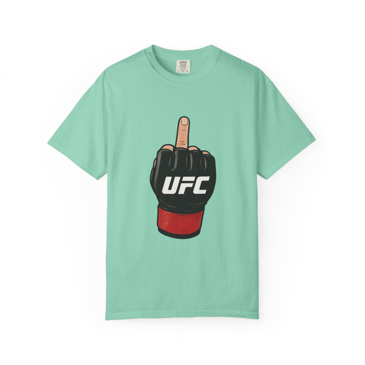 UFC Red Gloves Flipping Off Funny T-Shirt - Official T-Shirts merchandise