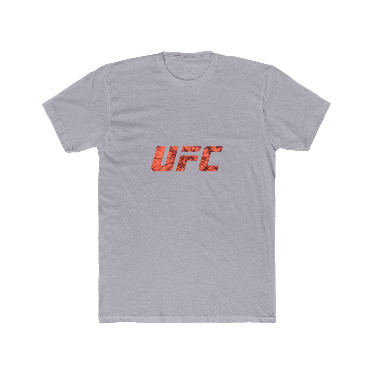 UFC Logo Red Spiral Tie Dye - alternate angle 4, merchandise