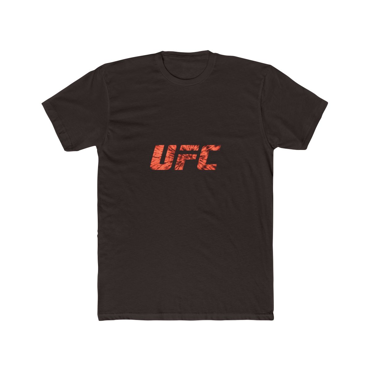 UFC Logo Red Spiral Tie Dye - alternate angle 2, merchandise