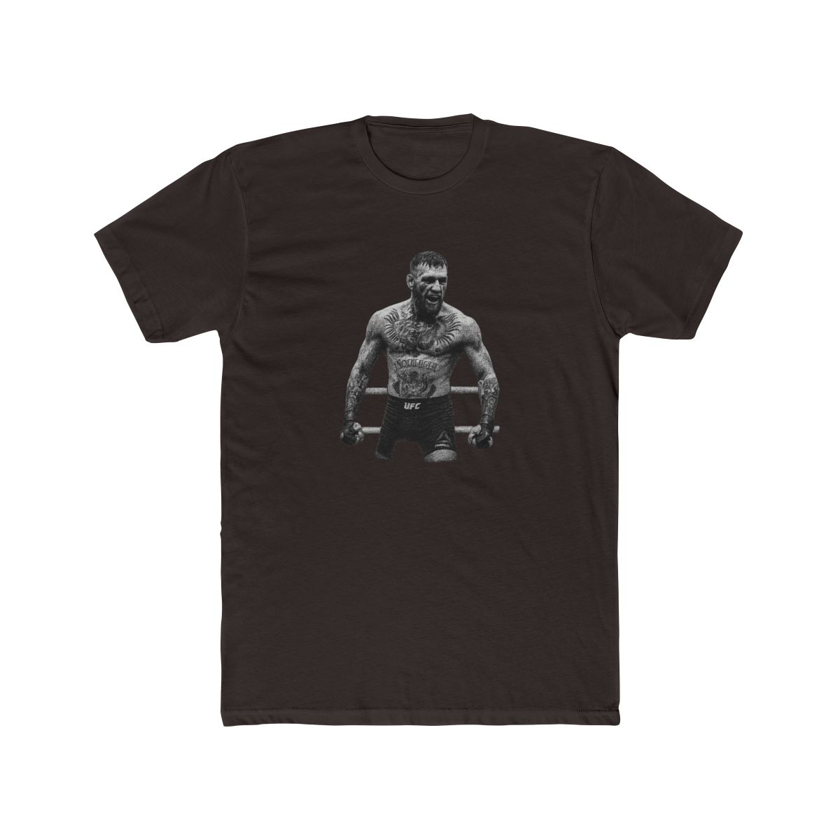 UFC "Dustin Poirier" Unisex Tee - alternate angle 2, merchandise