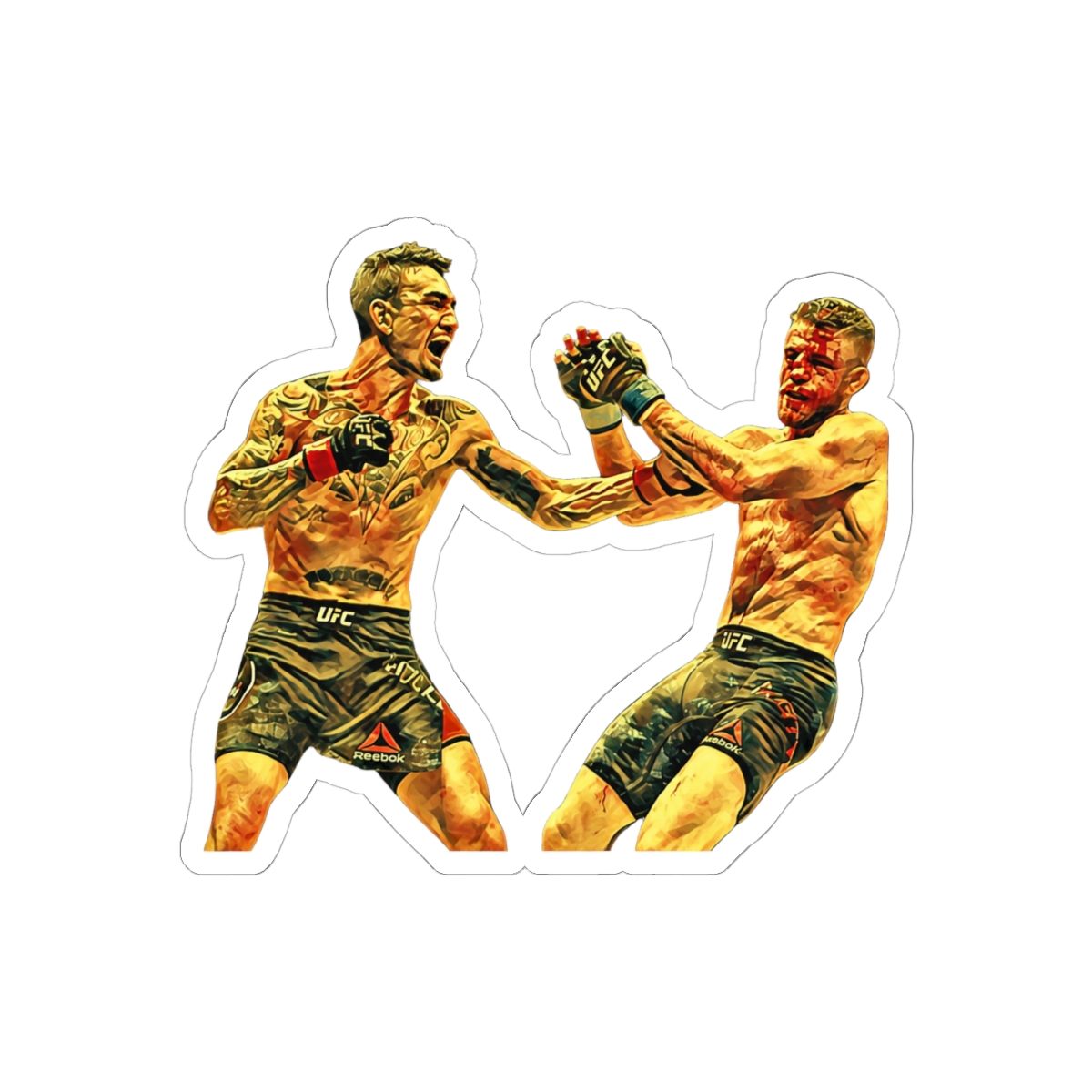 Max Holloway vs Calvin Kattar - alternate angle 1, merchandise